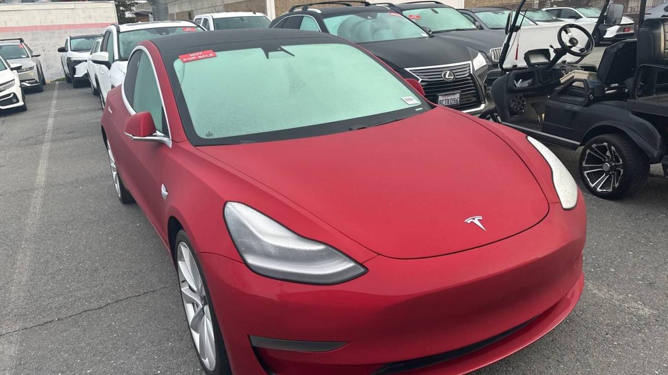 TESLA MODEL 3 2018 5YJ3E1EB5JF083751 image